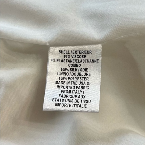 MILLY, NWOT, GORGEOUS, PRINT, CROP TOP. 100% SILK. SIZE P - Picture 7 of 8